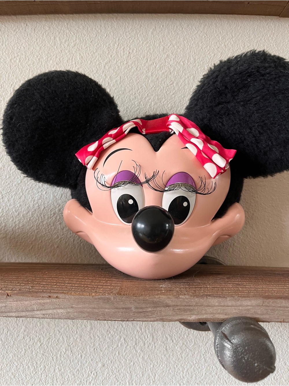 Vintage Minnie Mouse Head Hat